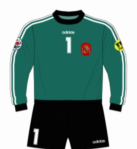 Spain 1996 GK 1 Kit